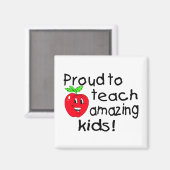 Bereid om verbluffende Kinderen te leren (Apple) Magneet (Voorkant / Achterkant)