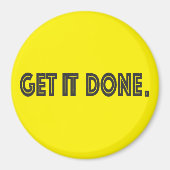 Bereid Periode Geel Motivatie Magneet (Voorkant)