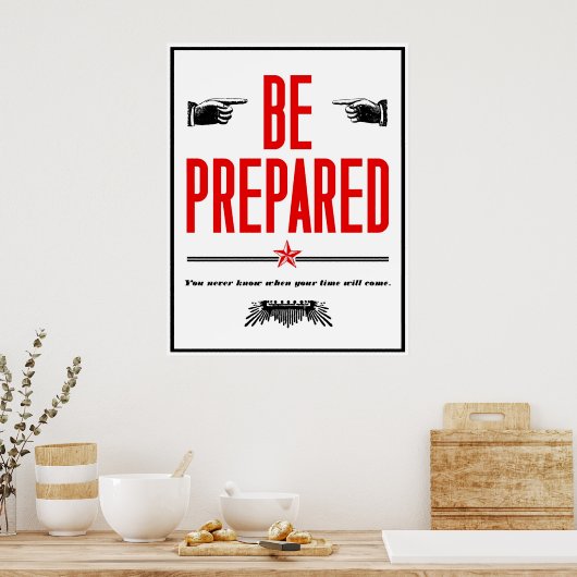 Bereid. Poster (Keuken)