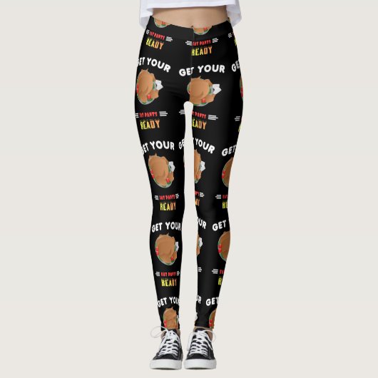 Bereid uw Fat Pants Ready-Thanksgiving Leggings (Voorkant)