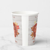 Bereid uw Fat Pants Ready-Thanksgiving Papieren Bekers (Rechts)