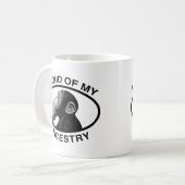 Bereid van mijn anekooie chimp koffiemok (Voorkant links)