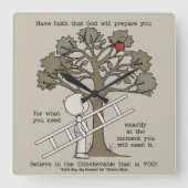 Bereid Vierkante Klok (Voorkant)