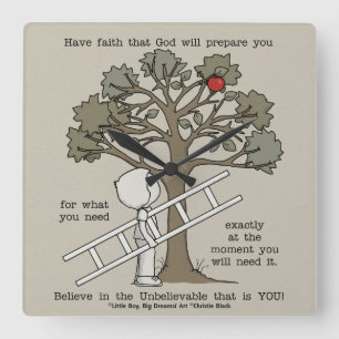 Bereid Vierkante Klok