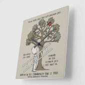 Bereid Vierkante Klok (Hoek)