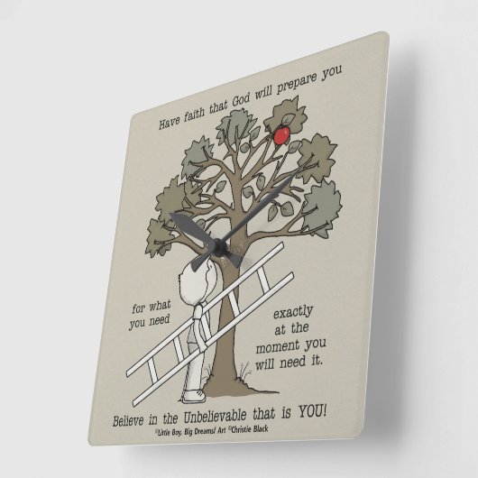 Bereid Vierkante Klok (Hoek)