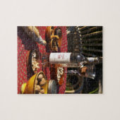 Bereide aspertif- en eetlustopwekkers: brood, olij legpuzzel (Horizontaal)