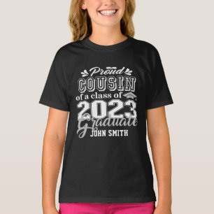 Bereide COUSIN van een Klasse van 2023 Afstuderen  T-shirt