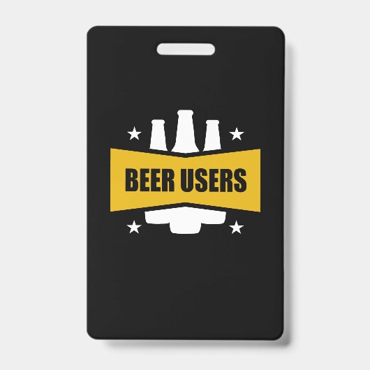 Bereide gebruikers van Beer Badge (Voorzijde)