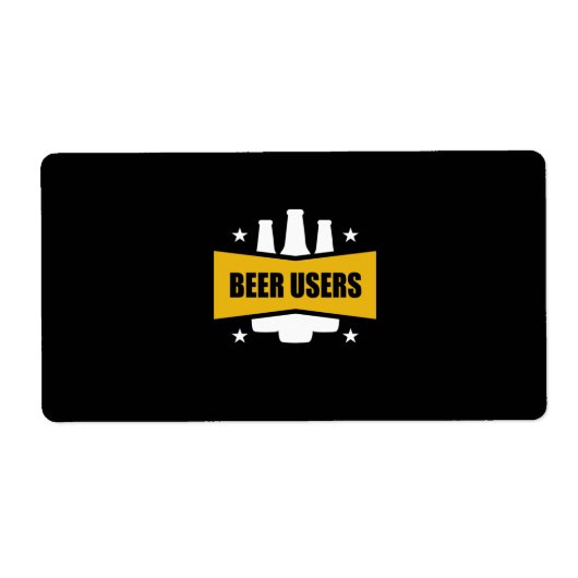 Bereide gebruikers van Beer Etiket (Voorkant)