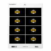 Bereide gebruikers van Beer Etiket (Full Sheet)