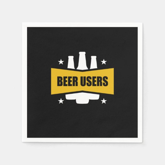 Bereide gebruikers van Beer Servet (Voorkant)