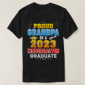Bereide grootvader van klasse 2023 "Kindergarten" T-shirt (Design voorkant)