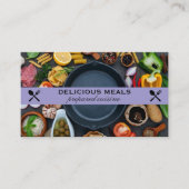 Bereide keukens | catering | chef visitekaartje (Voorkant)