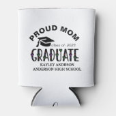 Bereide mam, jaar met aangepaste Afstuderen naam Blikjeskoeler (Voorkant)