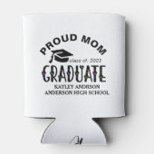 Bereide mam, jaar met aangepaste Afstuderen naam Blikjeskoeler (Achterkant)