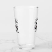 Bereide mam, jaar met aangepaste Afstuderen naam Glas (Links)