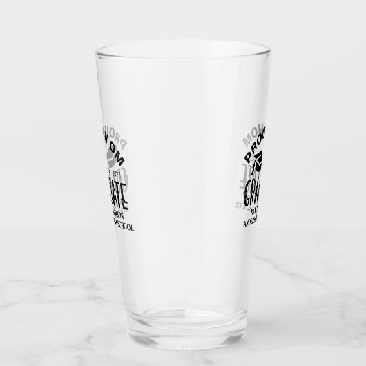 Bereide mam, jaar met aangepaste Afstuderen naam Glas (Rechts)