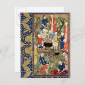 Bereiding van een maaltijd briefkaart (Voorkant / Achterkant)