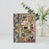 Bereiding van een maaltijd briefkaart (Staand voorkant)