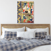 Bereiding van een maaltijd canvas afdruk (Insitu (Slaapkamer))