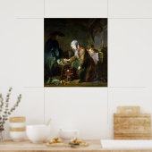 Bereiding van een maaltijd poster (Keuken)