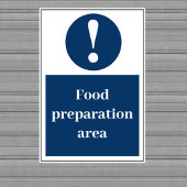 Bereiding van levensmiddelen sticker