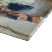 Bereiding van Turkije Kerstmis Francis Edmonds 185 Snijplank (Hoek)