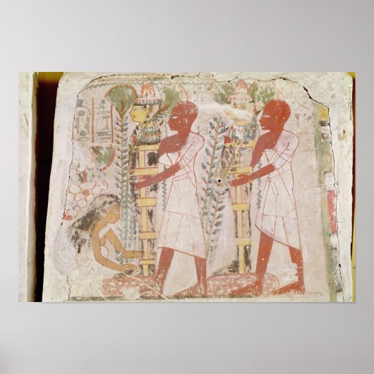 Bereiding van twee mummies voor de zuiveringscerem poster (Voorkant)