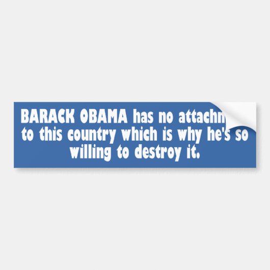 bereidwilligToDestroy Bumpersticker (Voorkant)