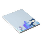 Bereik de sterren - Inspirerend Notitieblok (Schuin)