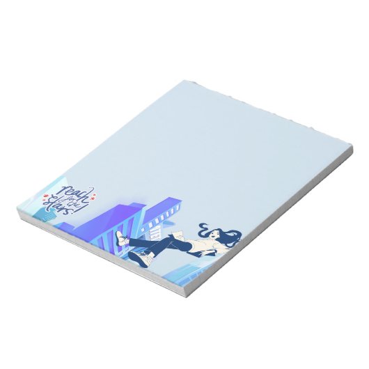 Bereik de sterren - Inspirerend Notitieblok (Linkerzijde)