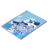 Bereik de sterren - Inspirerend Notitieboek (Linkerzijde)