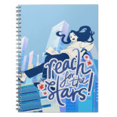 Bereik de sterren - Inspirerend Notitieboek (Voorkant)