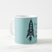 Bereik de sterren Ruimteschip Koffiemok (Voorkant links)