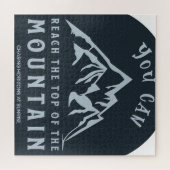 Bereik de top van de berg legpuzzel (Horizontaal)