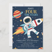 Bereik de uitnodiging voor vier sterren in de ruim (Voorkant)