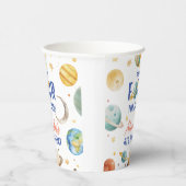 Bereik de vier sterren jongen Galaxy 4th verjaarda Papieren Bekers (Rechts)