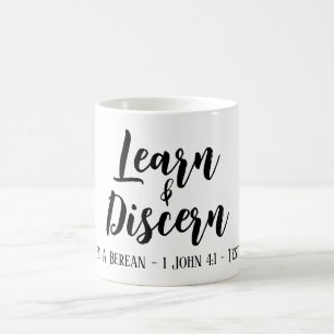 Bereik een zoekscript koffiemok