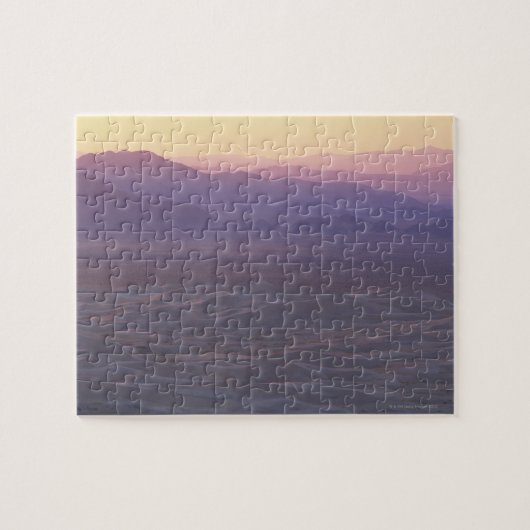 Bereik en stroomgebied bij Kelso Dunes Legpuzzel (Horizontaal)