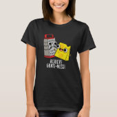 Bereik Grateness Grappige Kaas Puns Donker BG T-shirt (Voorkant)