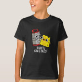 Bereik Grateness Grappige Kaas Puns Donker BG T-shirt (Voorkant)
