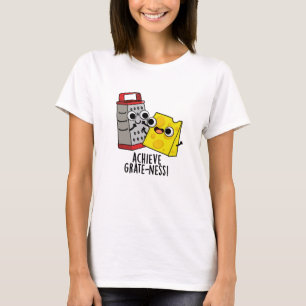 Bereik Grateness Grappige Kaaspuns T-shirt