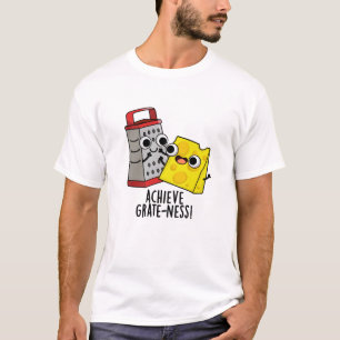 Bereik Grootheid Grappige Kaas Puns T-shirt