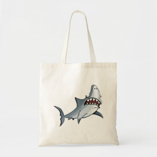 bereik haaienontwerp tote bag