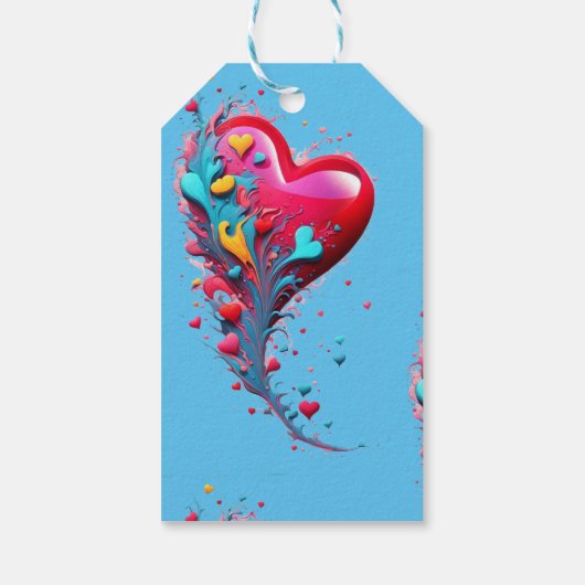 Bereik haar met je hart II Cadeaulabel (Achterkant)