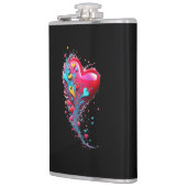 Bereik haar met je hart II Heupfles (Links)