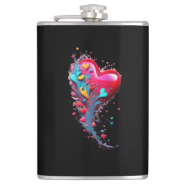 Bereik haar met je hart II Heupfles