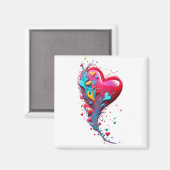 Bereik haar met je hart II Magneet (Voorkant / Achterkant)