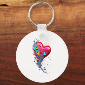 Bereik haar met je hart II Sleutelhanger (Voorkant)